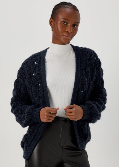 Navy Lofty Cardigan