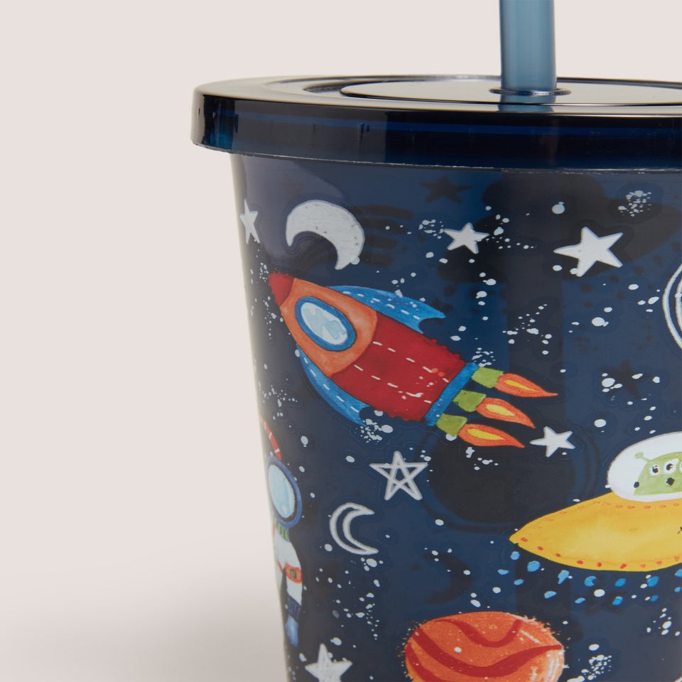 Kids Blue Space Tumbler