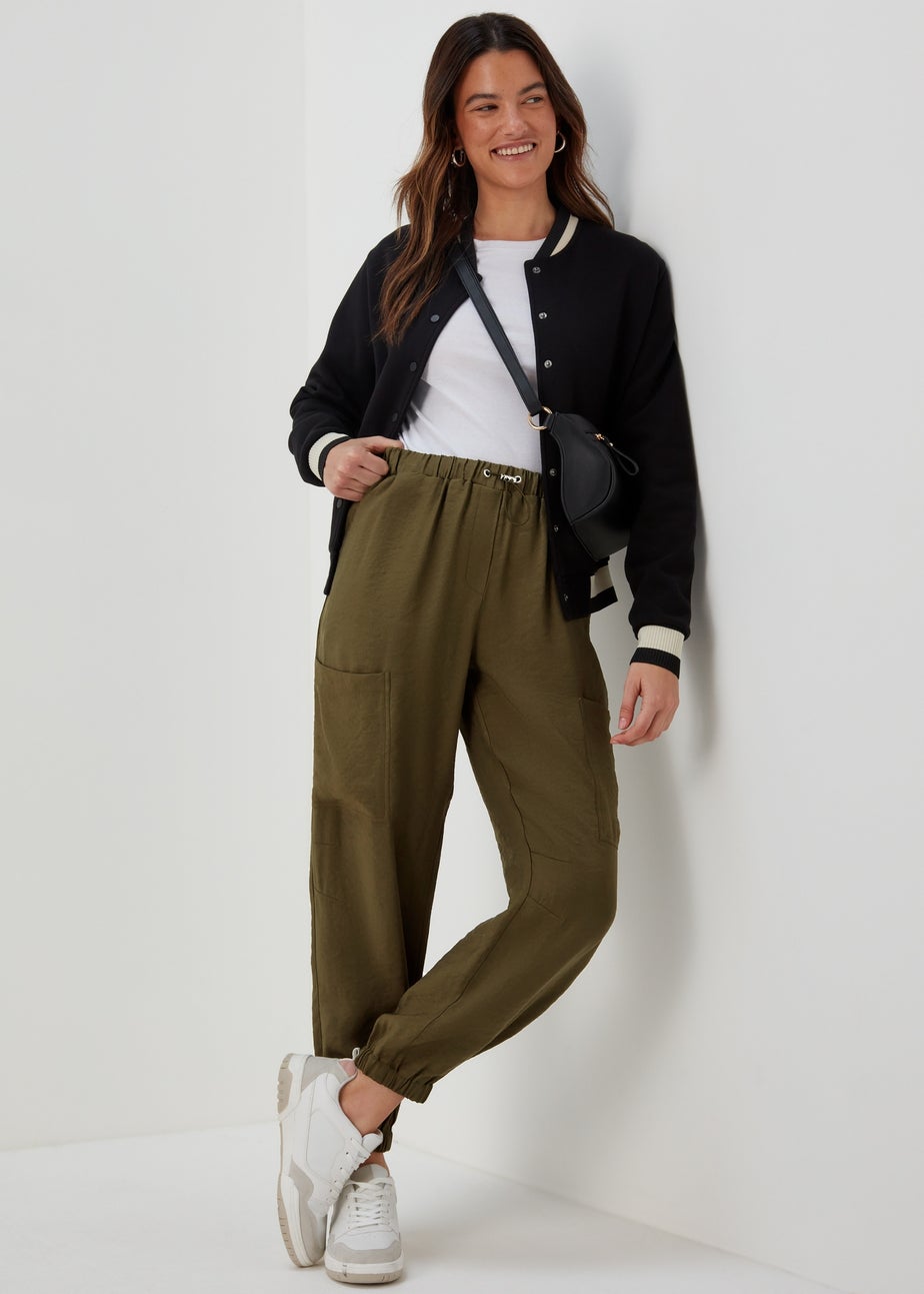 Khaki Parachute Trousers
