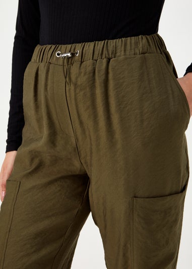 Khaki Parachute Trousers