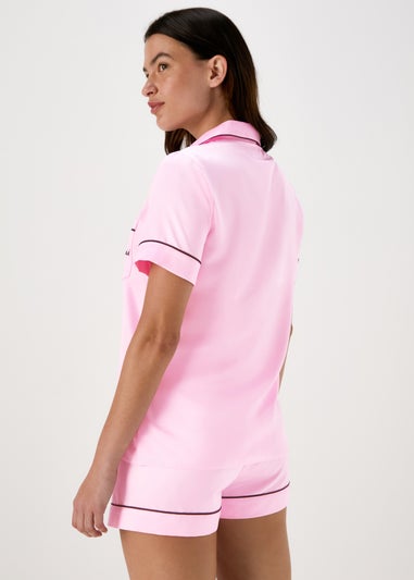 Pink Bridesmaid Pyjama Set