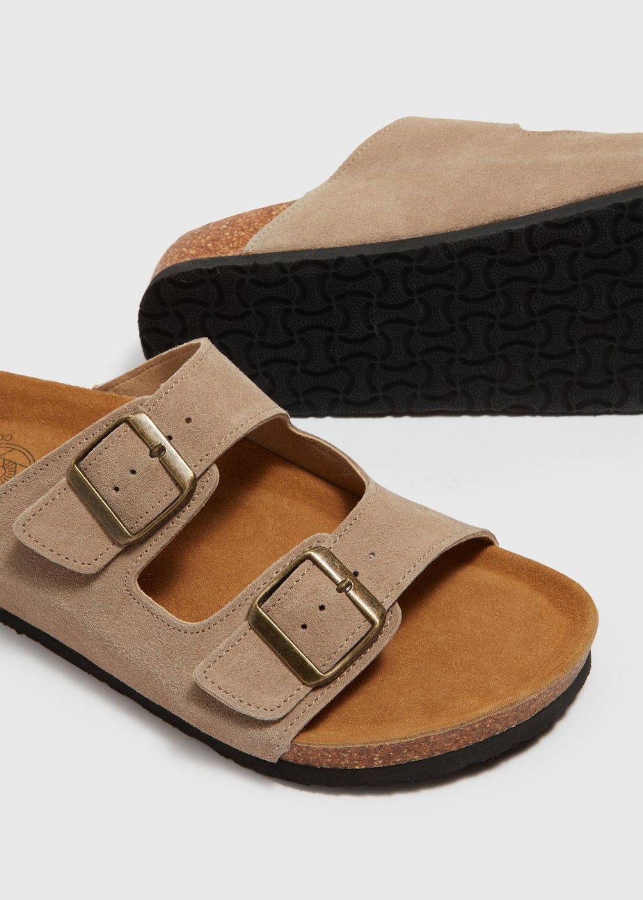 Stone Suede Cactus Sandals
