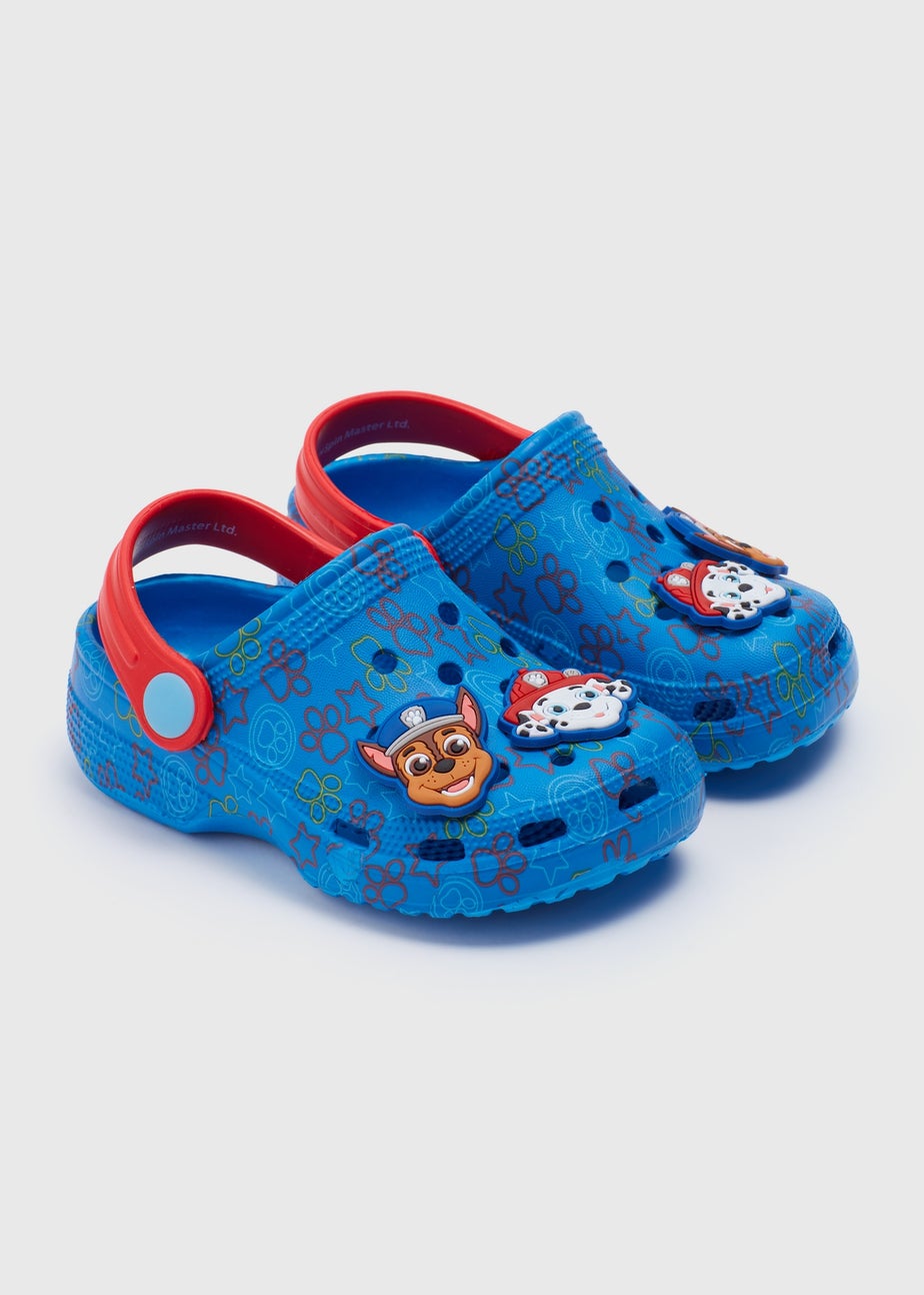 Paw Patrol Boys Navy Badge Clogs (Younger 4-12)