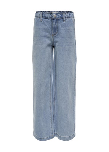 ONLY Blue Comet Wide Leg Jeans (7-14yrs)