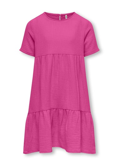 ONLY Pink 3 Piece Layered Mini Dress (6-13yrs)