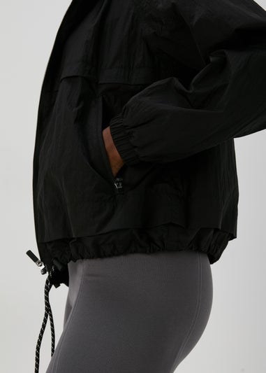 Souluxe Black Rain Jacket