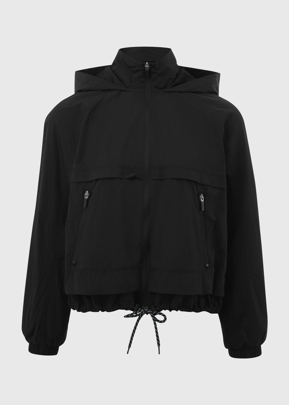 Souluxe Black Rain Jacket