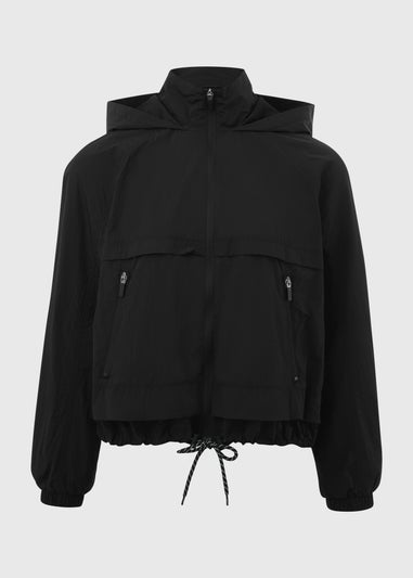 Souluxe Black Rain Jacket