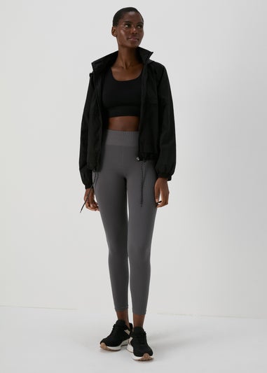 Souluxe Black Rain Jacket