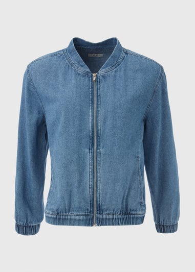 Denim Bomber Jacket