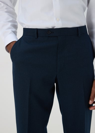 Taylor & Wright Albarn Navy Tailored Fit Trousers