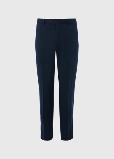 Taylor & Wright Albarn Navy Tailored Fit Trousers