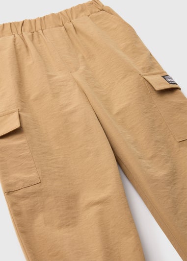 Boys Khaki Parachute Trousers (1-7yrs)
