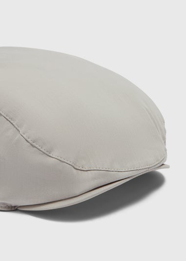 Light Grey Flat Cap