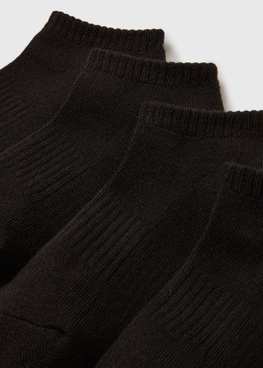 5 Pack Black Trainer Socks (Younger 6-Older 5.5)