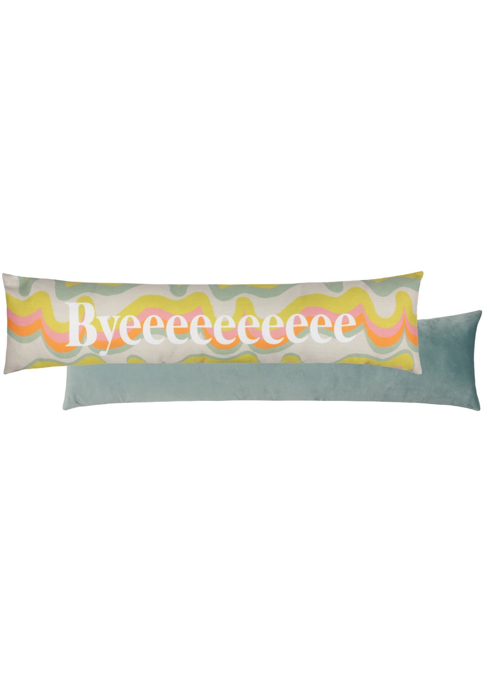 Heya Home Byeeeeeee Velvet Draught Excluder (92cm x 20cm)
