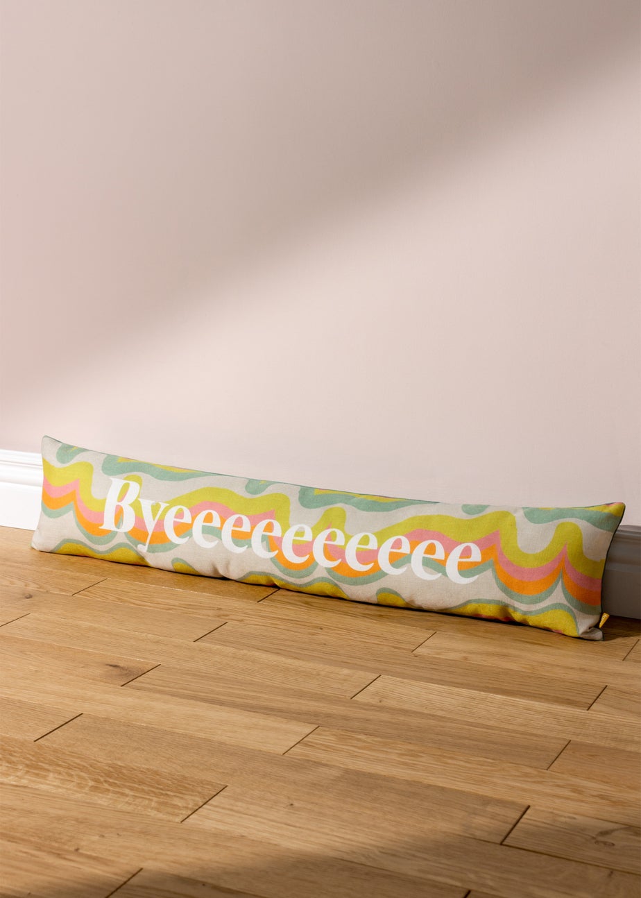Heya Home Byeeeeeee Velvet Draught Excluder (92cm x 20cm)