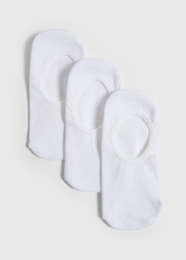 3 Pack White Footsies