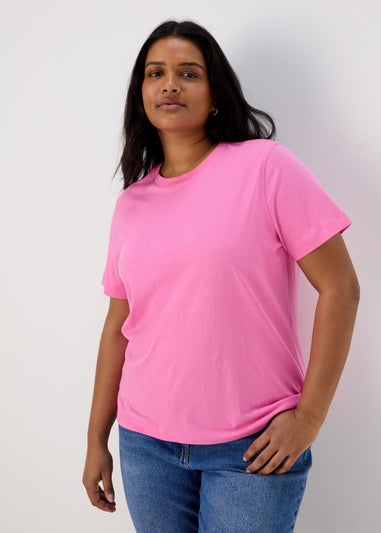 Pink Plain T-Shirt