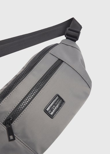 Grey Nylon Bum Bag