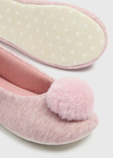 Pink ballet slippers