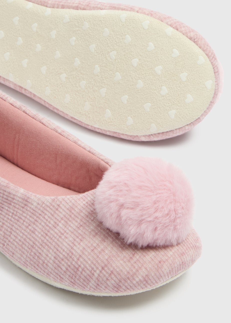 Pink ballet slippers