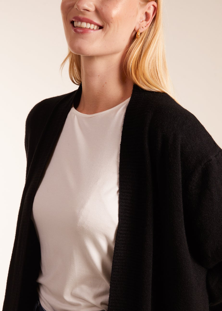 Blue Vanilla Black Midi Length Cardigan