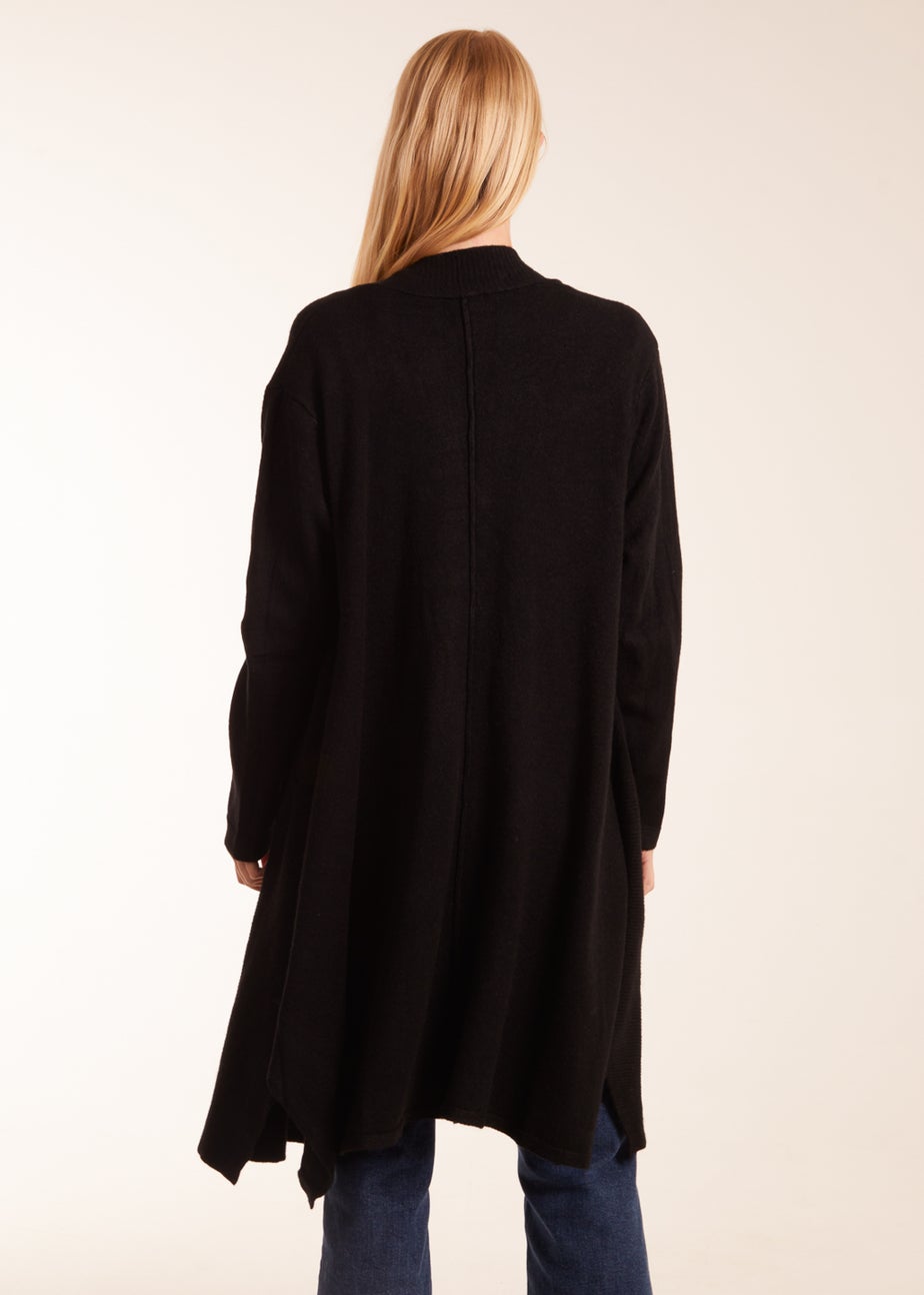 Blue Vanilla Black Midi Length Cardigan