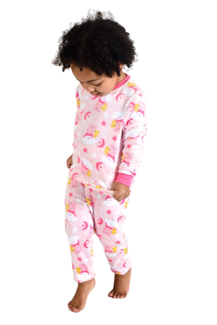 Brand Threads Kids' Peppa Pig Fleece Pyjama Set