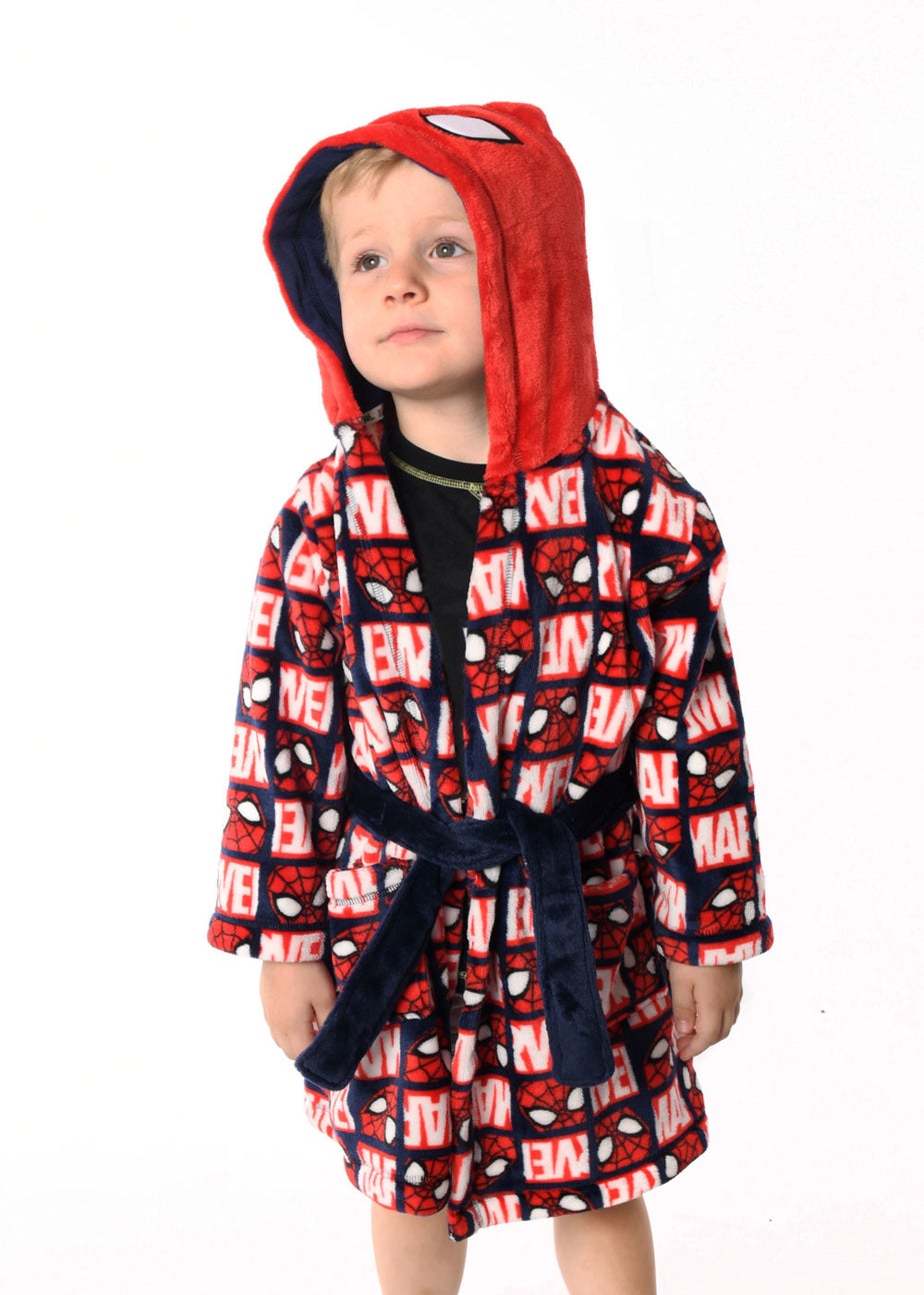 Brand Threads Kids' Spiderman Dressing Gown