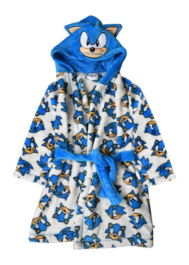 Brand Threads Kids' Sonic The Hedgehog Dressing Gown