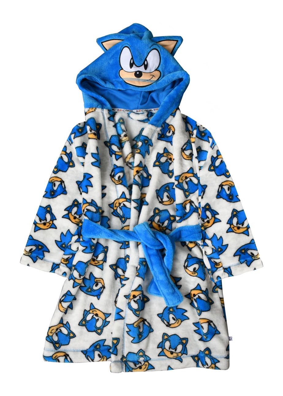 Brand Threads Kids' Sonic The Hedgehog Dressing Gown