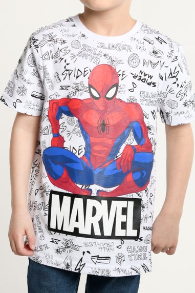 Brand Threads Kids' Spiderman T-Shirt