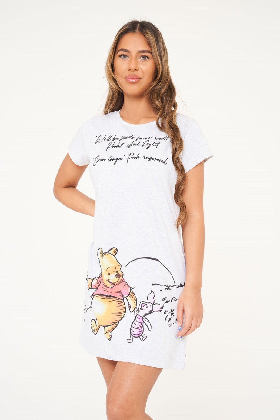 Brand Threads Ladies Winnie The Pooh Nightie