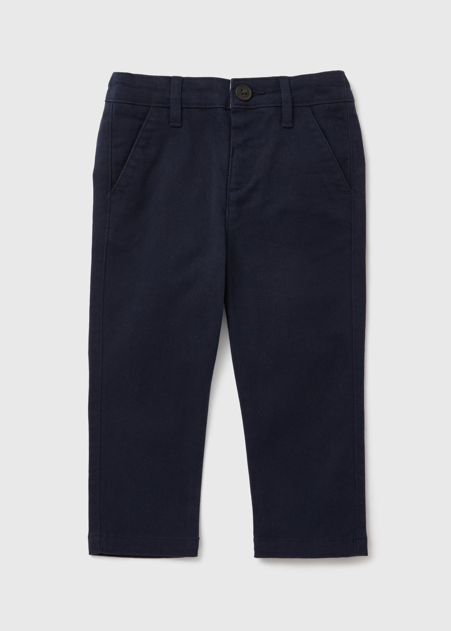 Boys Navy Chino Trousers (1-7yrs)