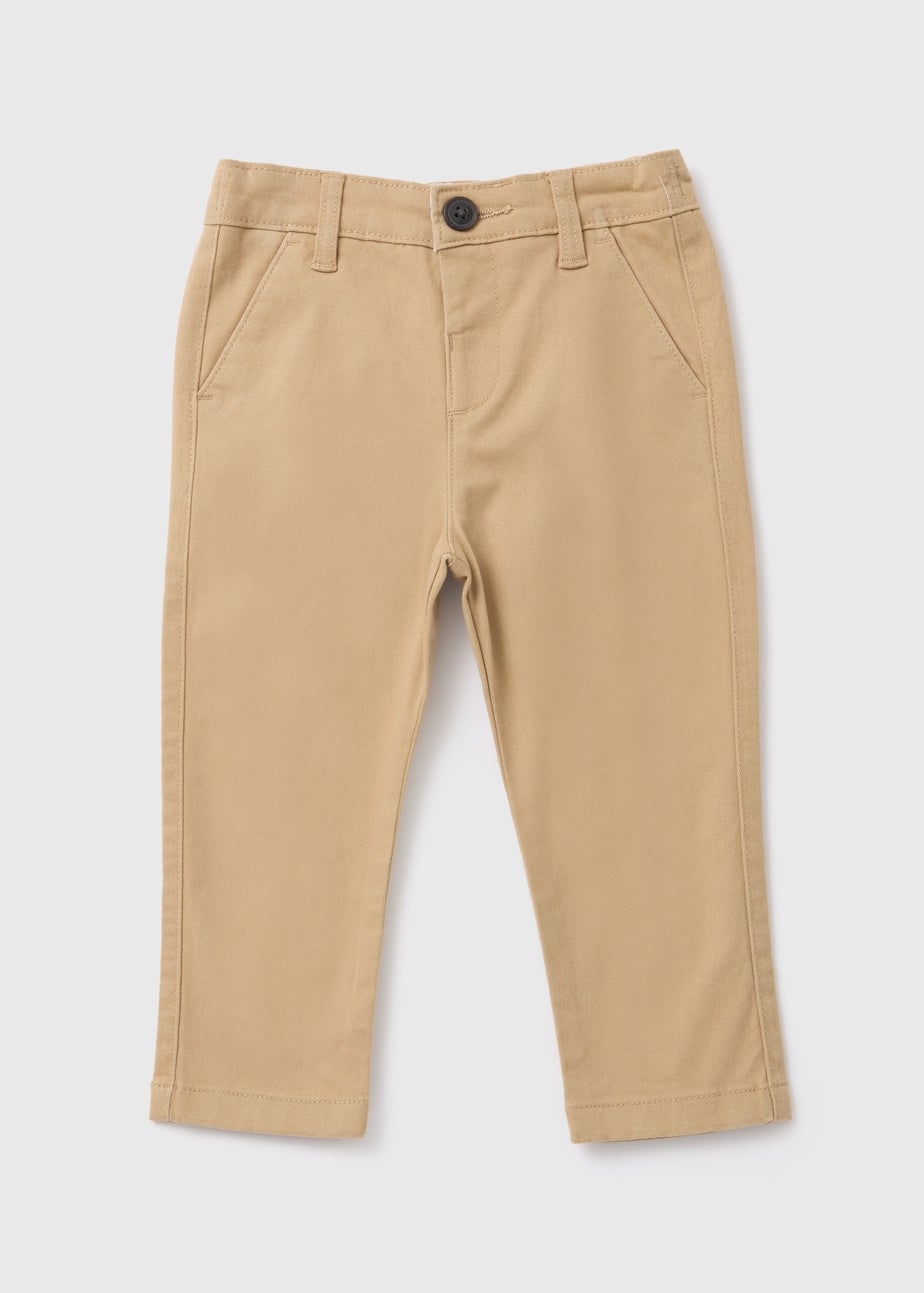 Boys Tan Chino Trousers (1-7yrs)