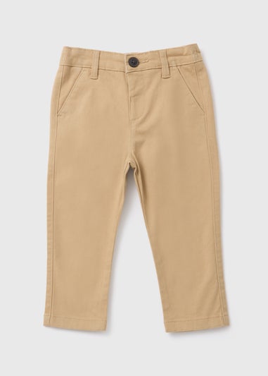 Boys Tan Chino Trousers (1-7yrs)