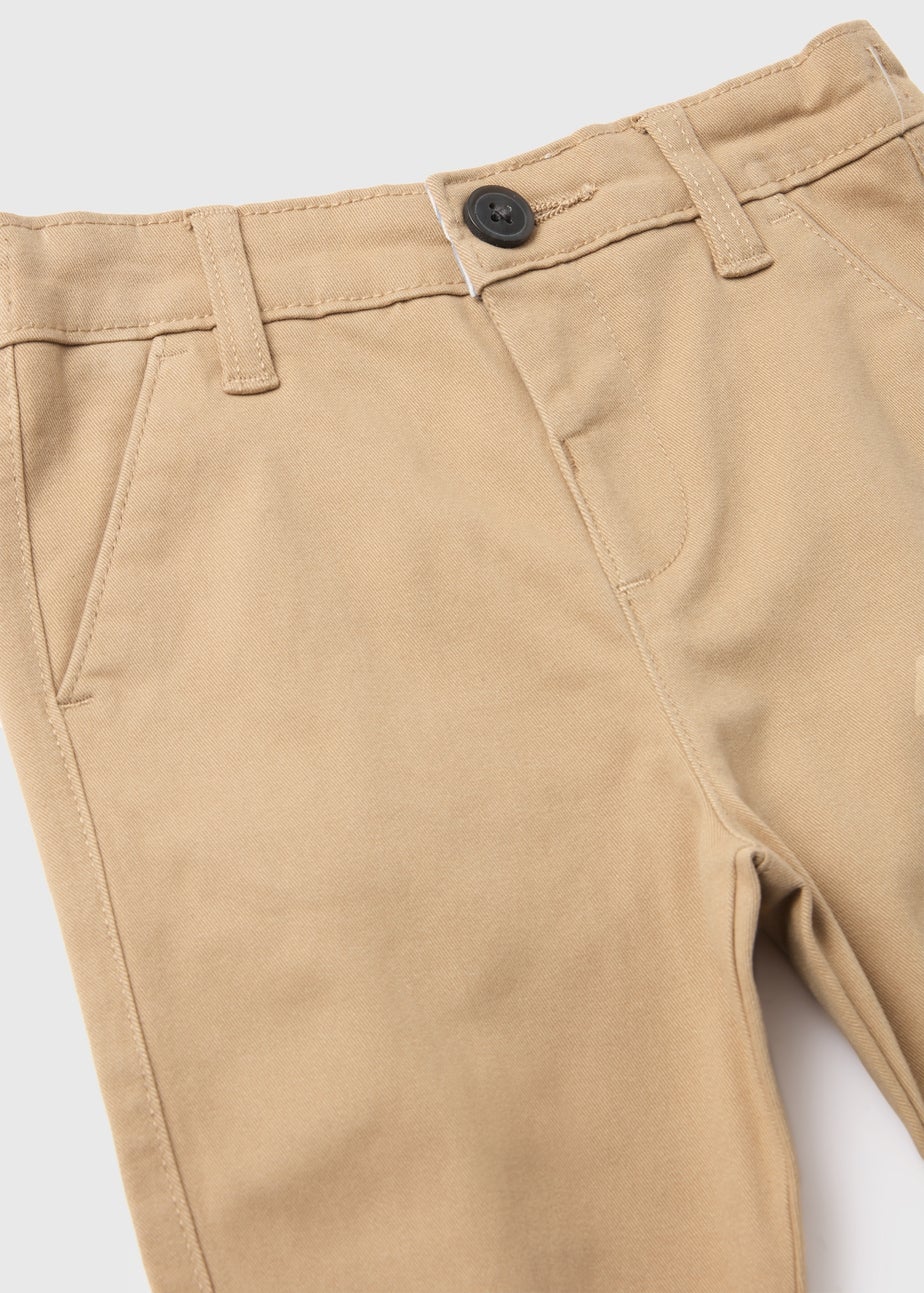 Boys Tan Chino Trousers (1-7yrs)