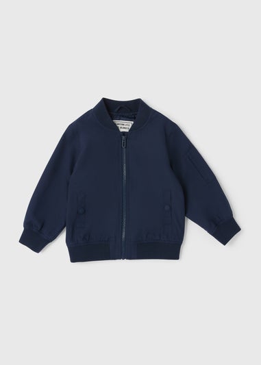 Boys Navy Bomber Jacket (1-7yrs)