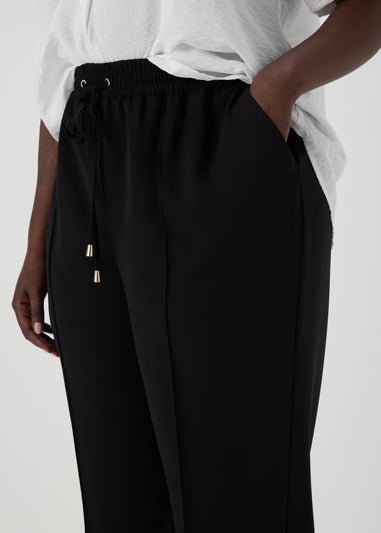 Et Vous Black Wide Leg Trousers