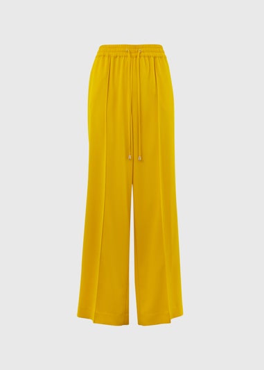 Et Vous Yellow Wide Leg Trousers