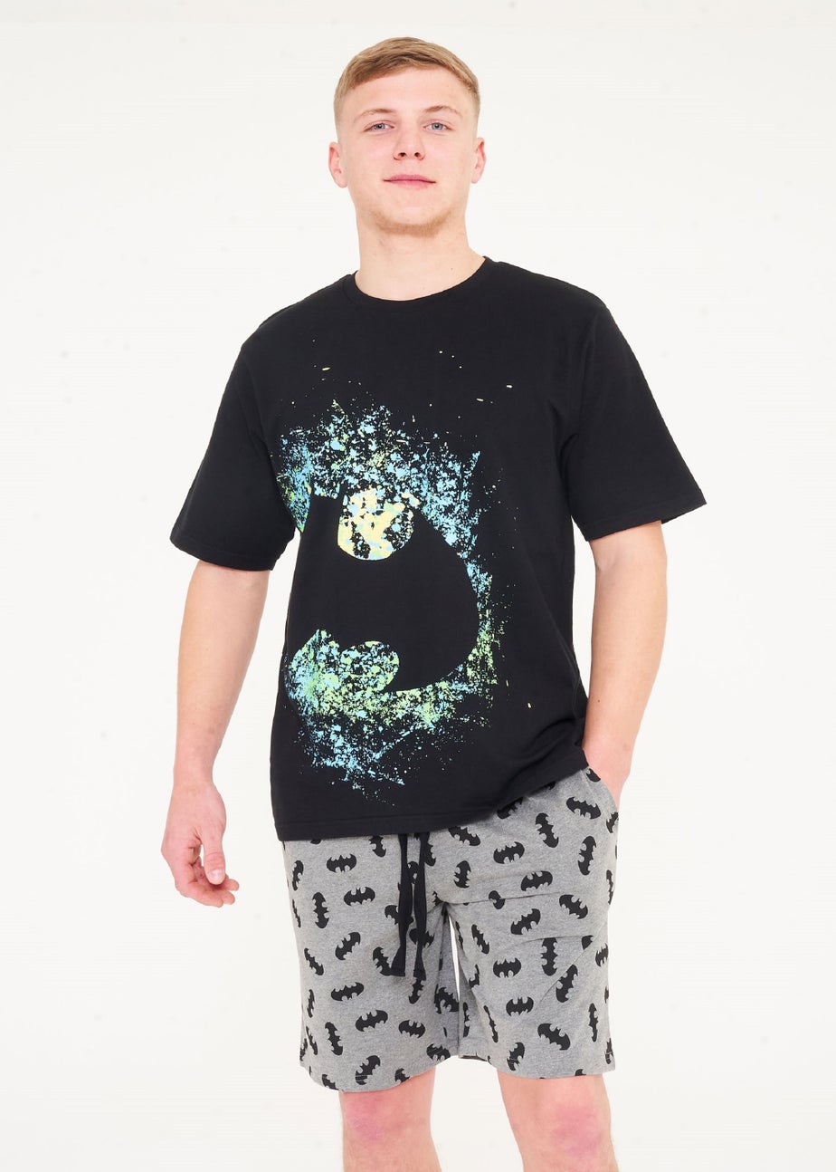 Brand Threads Batman Shorty Pyjama Set