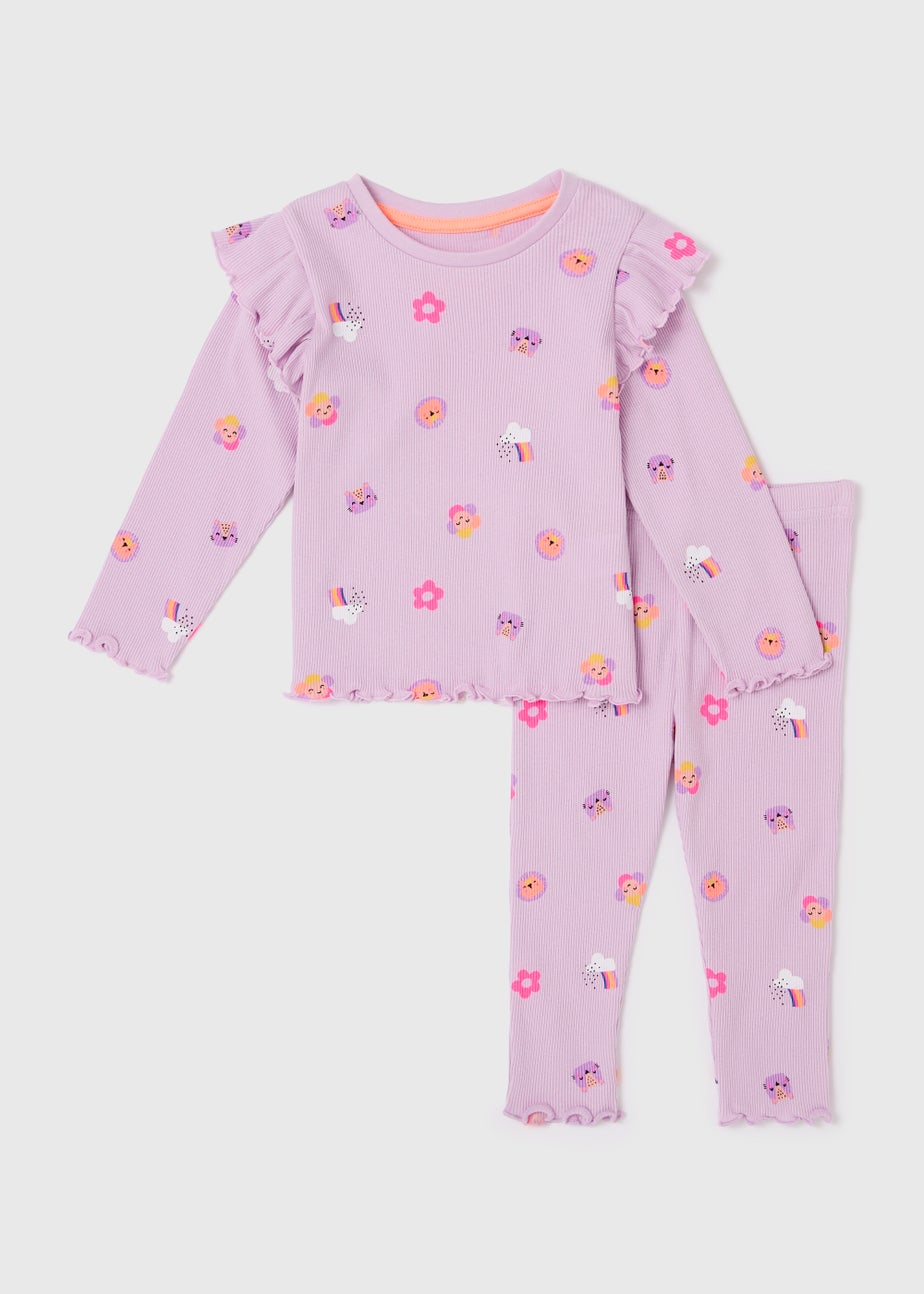 Lilac Animal Pyjamas