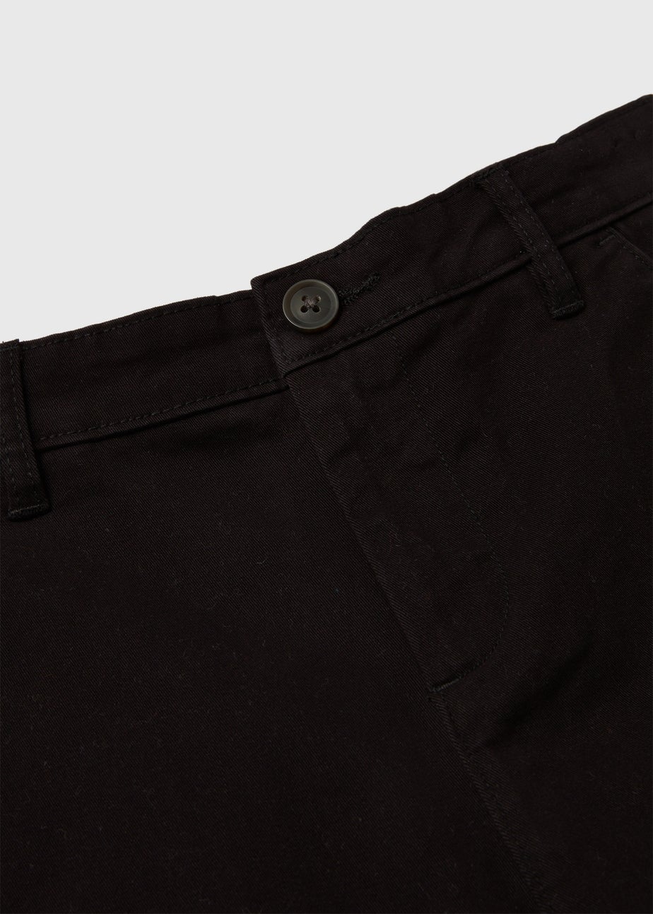 Boys Black Chinos (7-13yrs)
