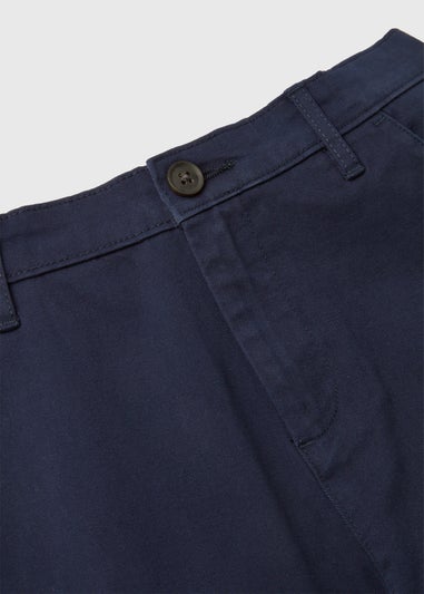 Boys Navy Chinos (7-13yrs)
