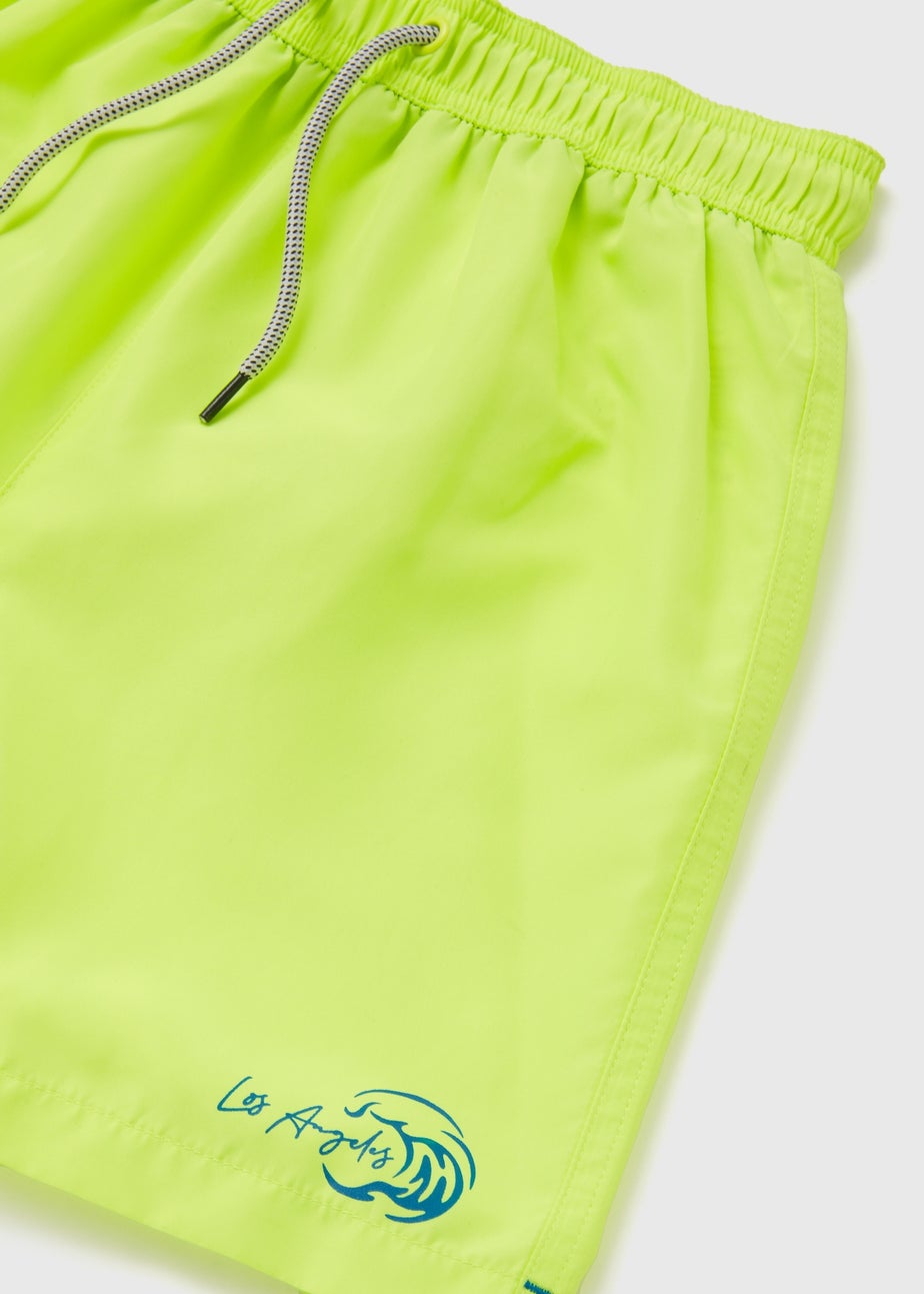Boys Lime Swim Shorts (6-13yrs)