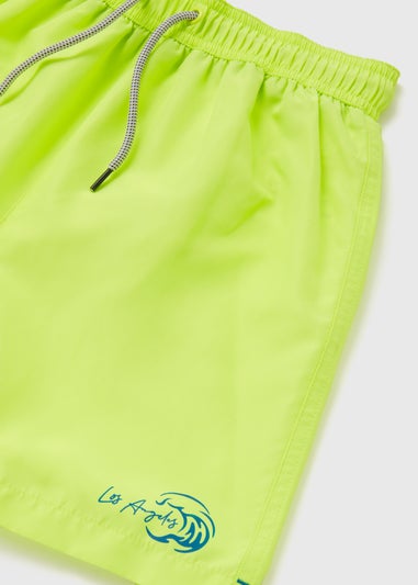 Boys Lime Swim Shorts (6-13yrs)