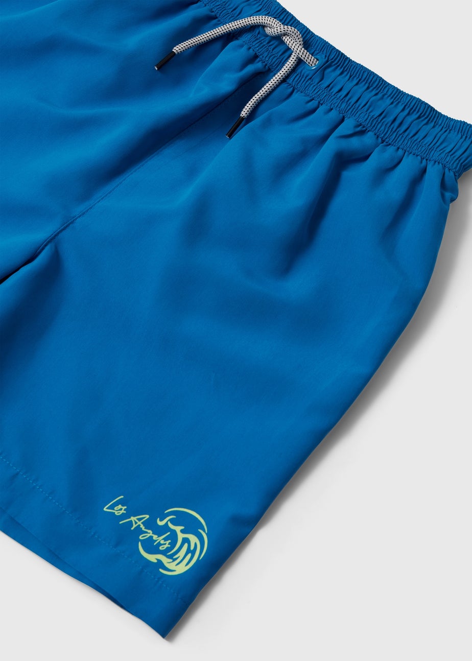Boys Blue Swim Shorts (6-13yrs)