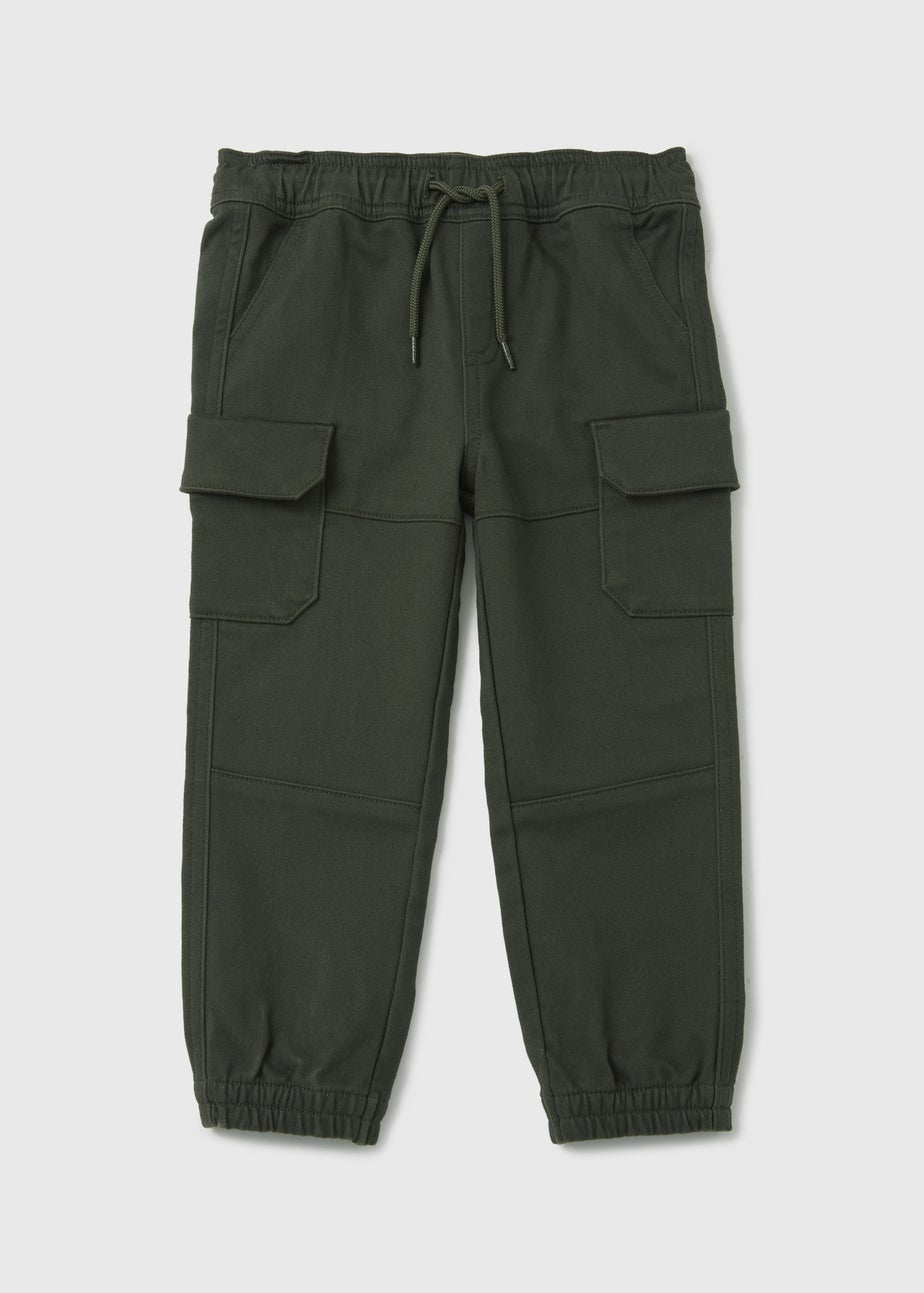 Boys Khaki Cargo Pants (1-7yrs)