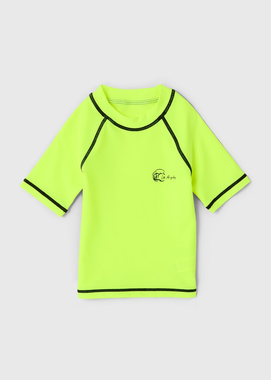 Boys Lime Swim Shirt (1-6yrs)